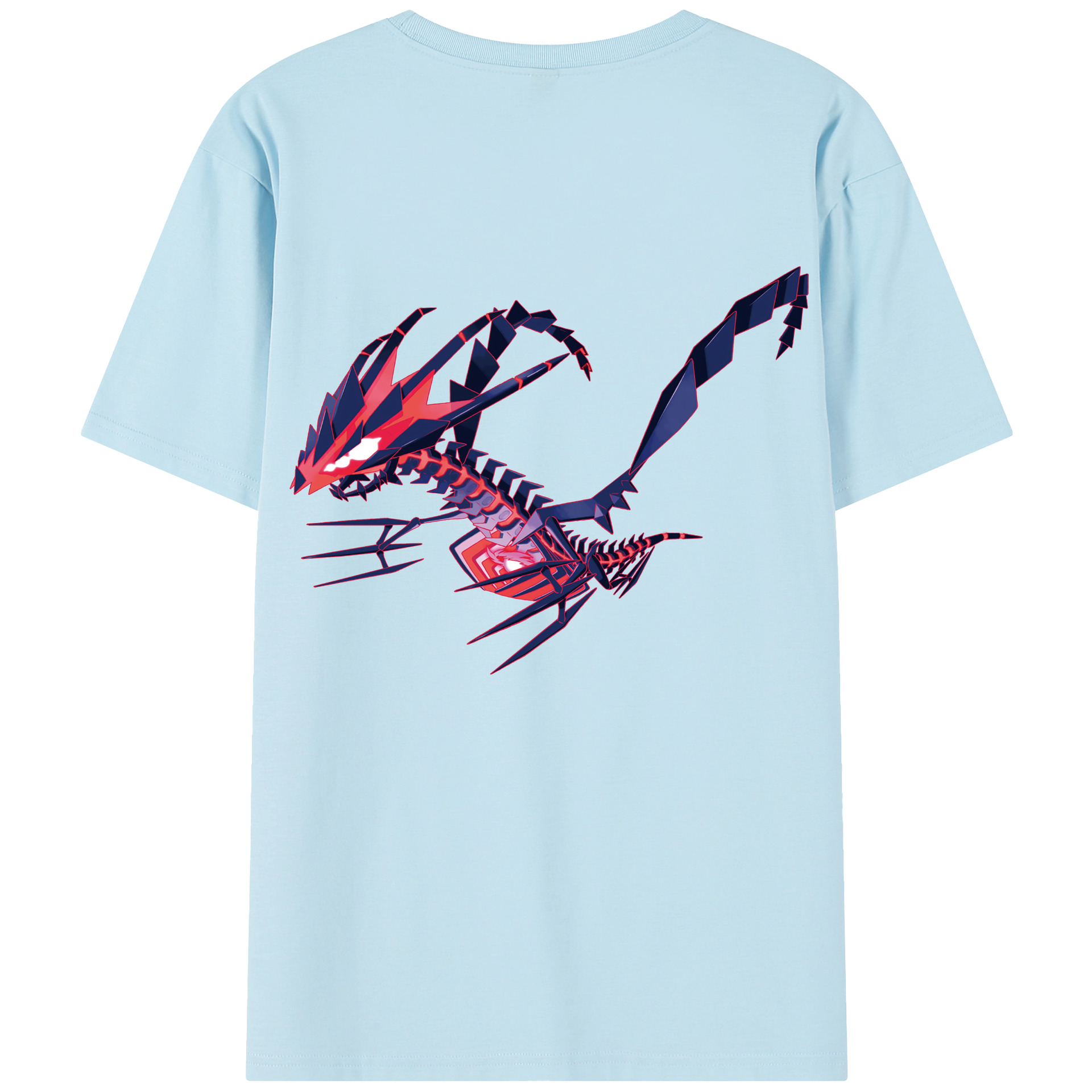 （画像用） ポケットモンスター Pokémon 綿100％半袖Tシャツ（背面プリント）